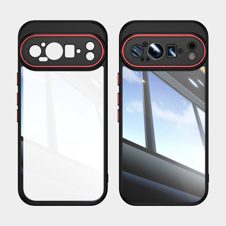 For Google Pixel 9 Pro Acrylic Hybrid TPU Armor Shockproof Phone Case