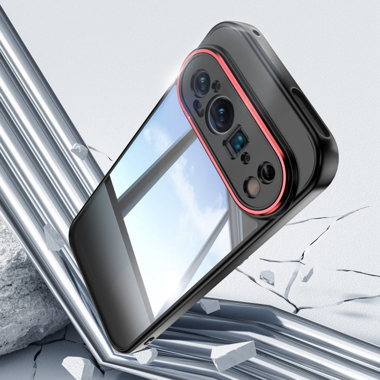 For Google Pixel 9 Pro Acrylic Hybrid TPU Armor Shockproof Phone Case