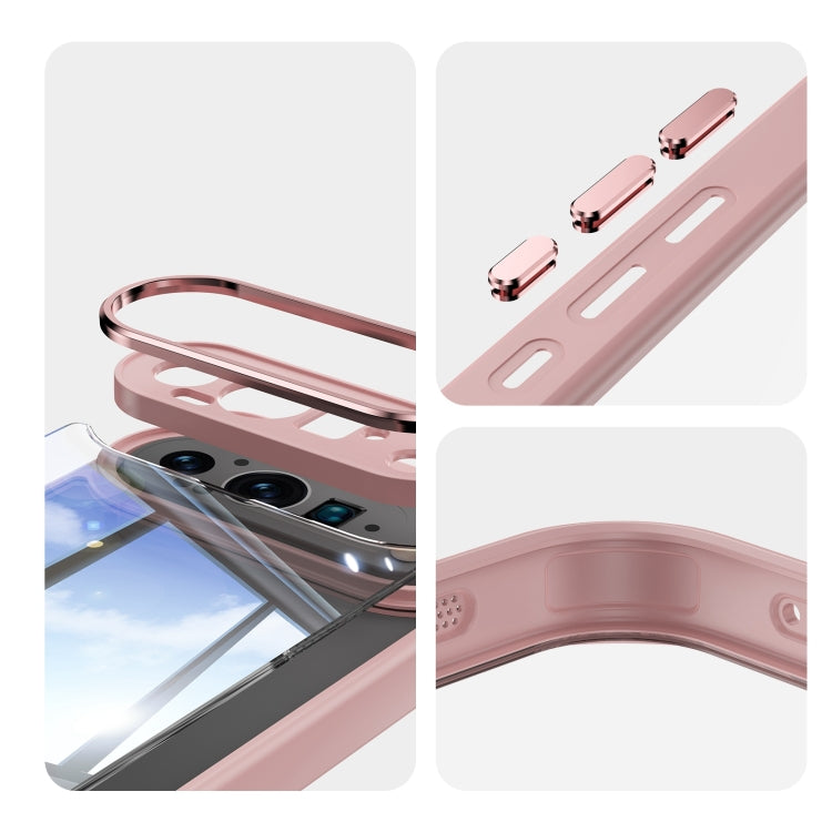 For Google Pixel 9 Pro Acrylic Hybrid TPU Armor Shockproof Phone Case