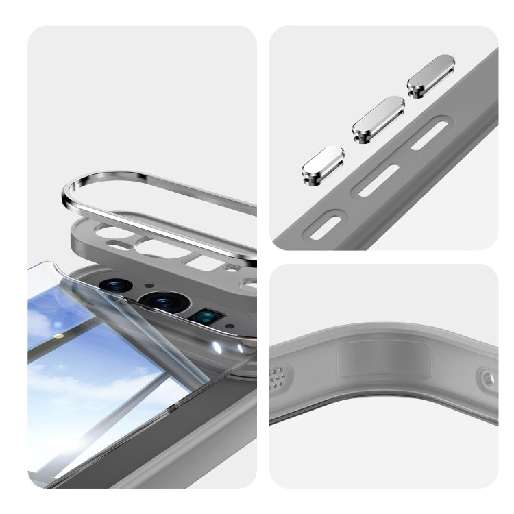 For Google Pixel 9 Pro Acrylic Hybrid TPU Armor Shockproof Phone Case