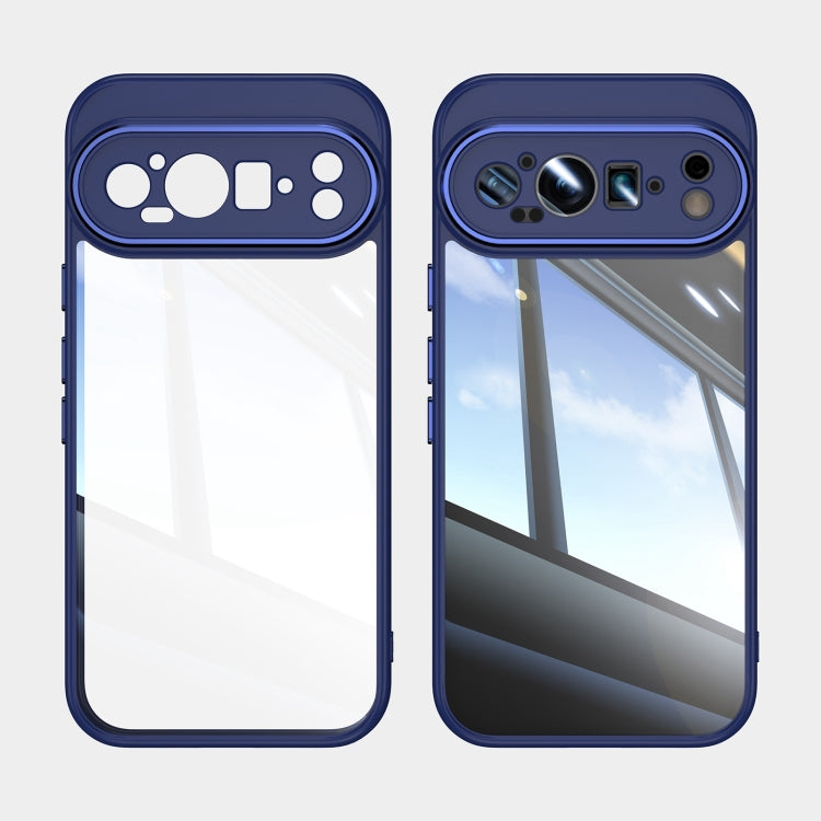 For Google Pixel 9 Pro Acrylic Hybrid TPU Armor Shockproof Phone Case