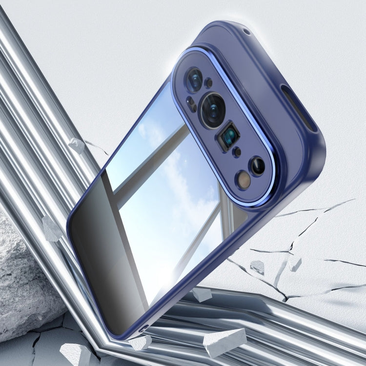 For Google Pixel 9 Pro Acrylic Hybrid TPU Armor Shockproof Phone Case