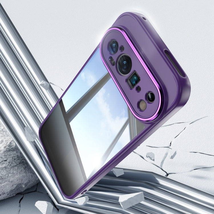 For Google Pixel 9 Pro Acrylic Hybrid TPU Armor Shockproof Phone Case
