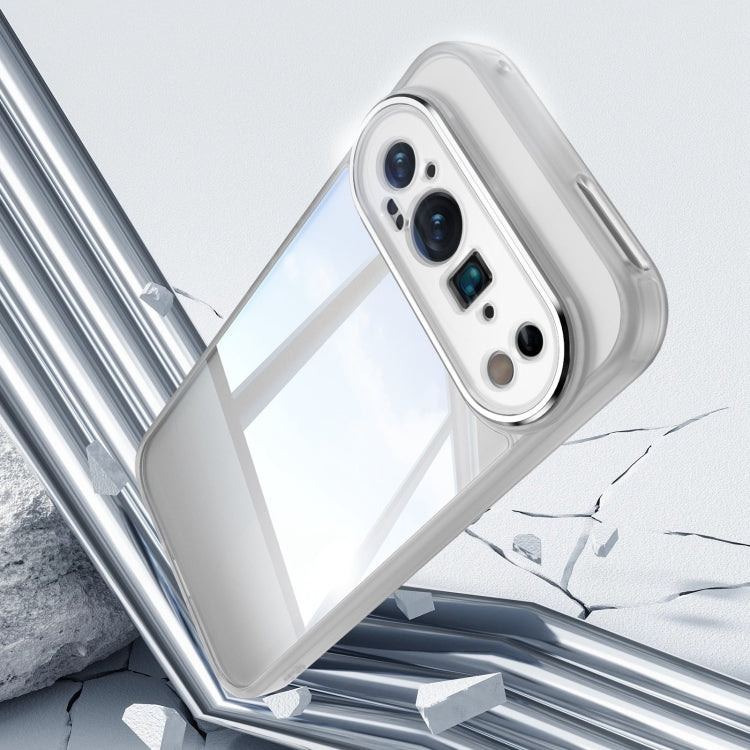 For Google Pixel 9 Pro Acrylic Hybrid TPU Armor Shockproof Phone Case