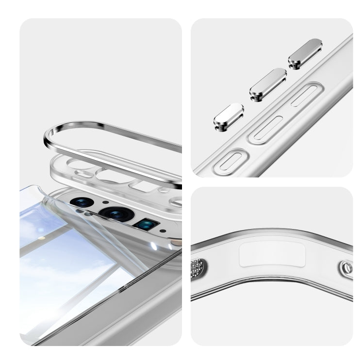 For Google Pixel 9 Pro Acrylic Hybrid TPU Armor Shockproof Phone Case