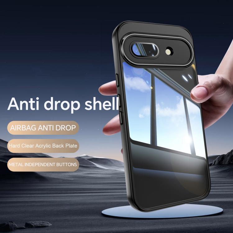 For Google Pixel 9a Acrylic Hybrid TPU Armor Shockproof Phone Case