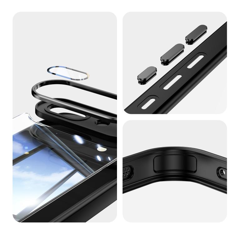 For Google Pixel 9a Acrylic Hybrid TPU Armor Shockproof Phone Case