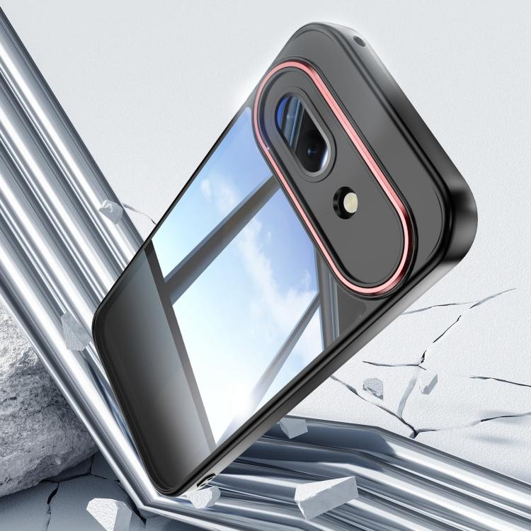 For Google Pixel 9a Acrylic Hybrid TPU Armor Shockproof Phone Case
