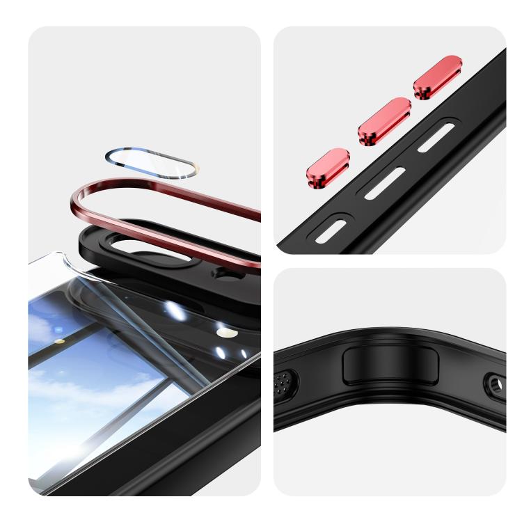 For Google Pixel 9a Acrylic Hybrid TPU Armor Shockproof Phone Case