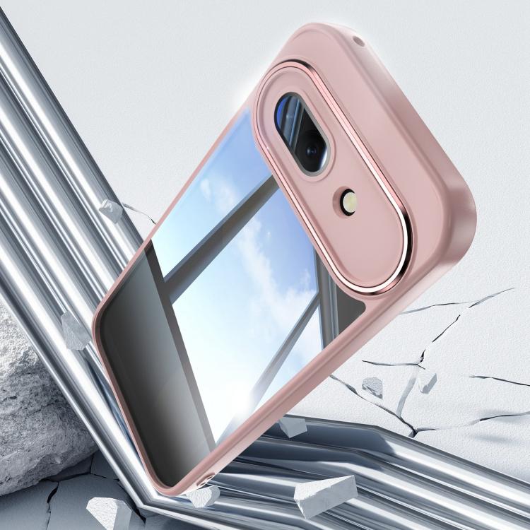 For Google Pixel 9a Acrylic Hybrid TPU Armor Shockproof Phone Case