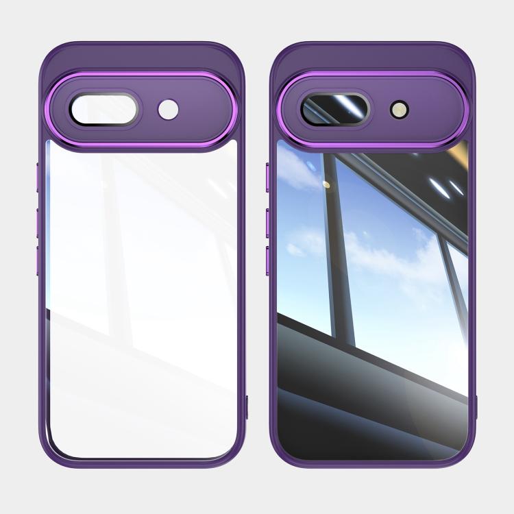 For Google Pixel 9a Acrylic Hybrid TPU Armor Shockproof Phone Case