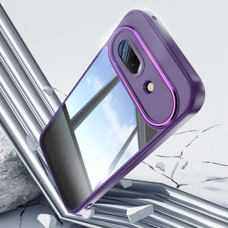 For Google Pixel 9a Acrylic Hybrid TPU Armor Shockproof Phone Case