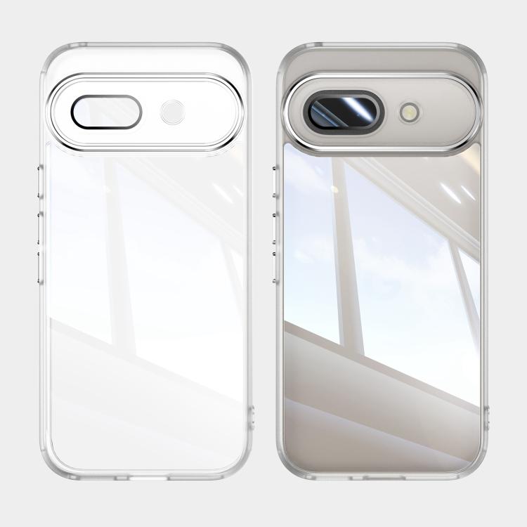 For Google Pixel 9a Acrylic Hybrid TPU Armor Shockproof Phone Case