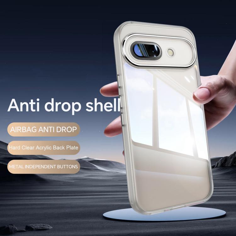 For Google Pixel 9a Acrylic Hybrid TPU Armor Shockproof Phone Case
