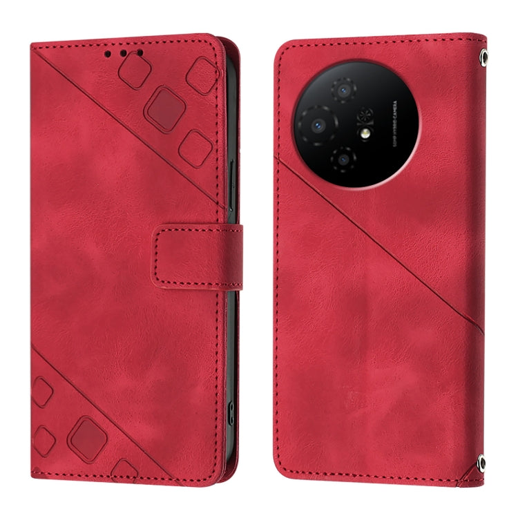 For TCL 50 XL 5G Skin Feel Embossed Leather Phone Case