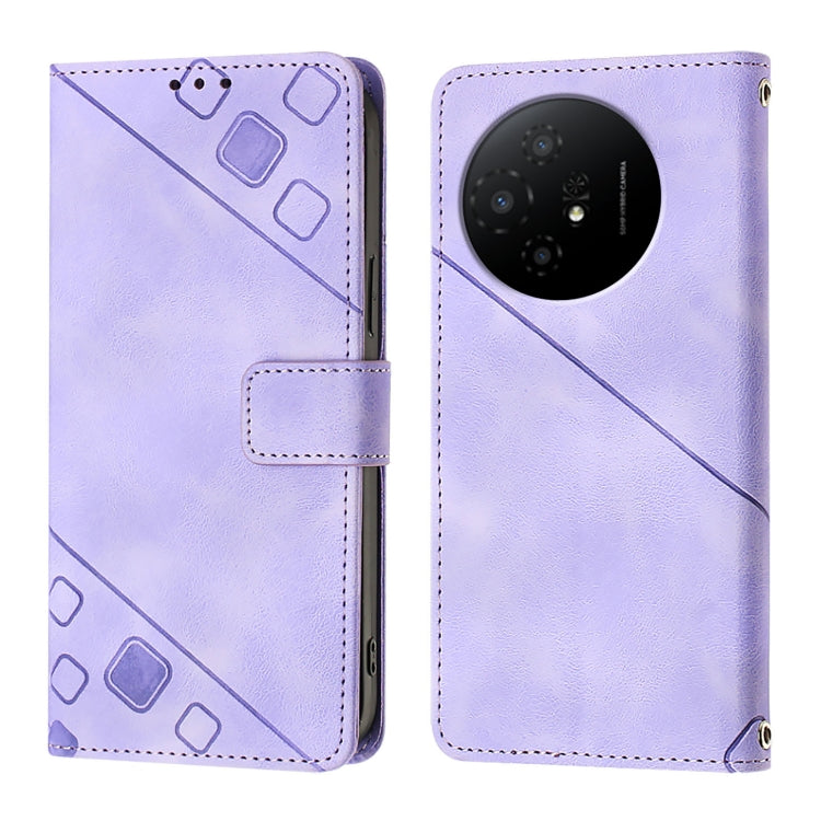 For TCL 50 XL 5G Skin Feel Embossed Leather Phone Case