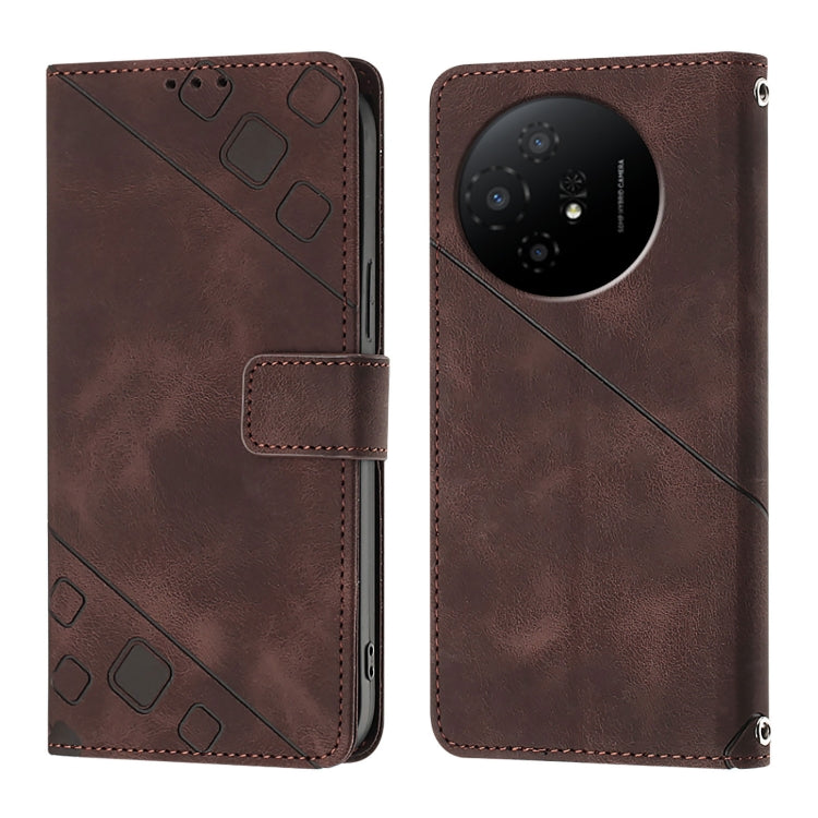 For TCL 50 XL 5G Skin Feel Embossed Leather Phone Case