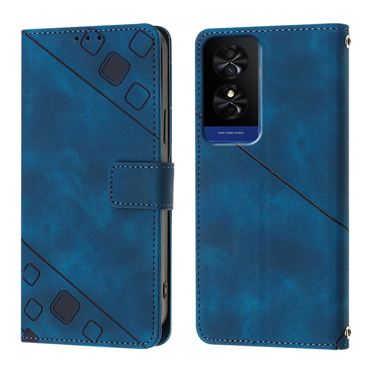 For TCL 50 5G Skin Feel Embossed Leather Phone Case