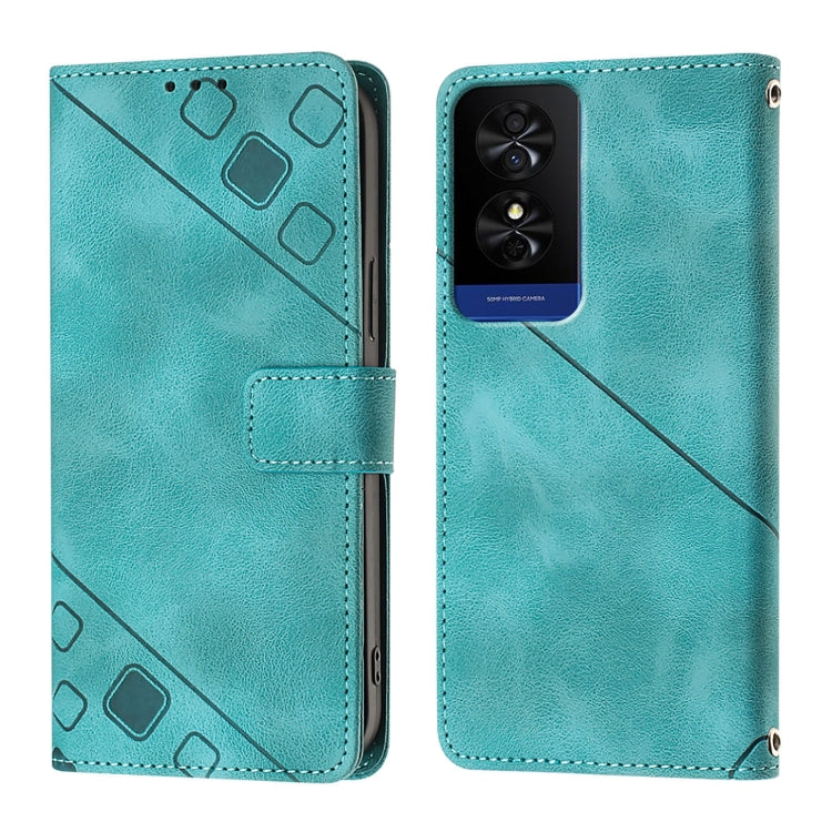 For TCL 50 5G Skin Feel Embossed Leather Phone Case