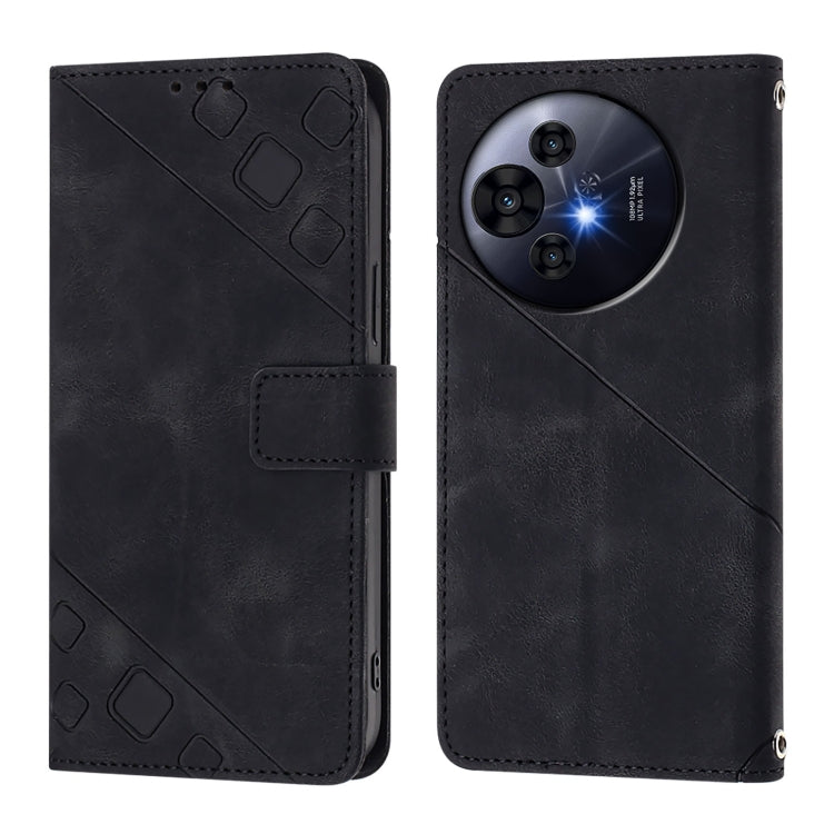 For TCL 50 Pro NxtPaper Skin Feel Embossed Leather Phone Case