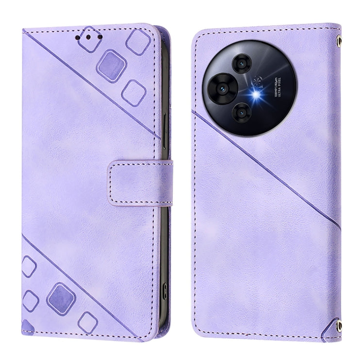 For TCL 50 Pro NxtPaper Skin Feel Embossed Leather Phone Case