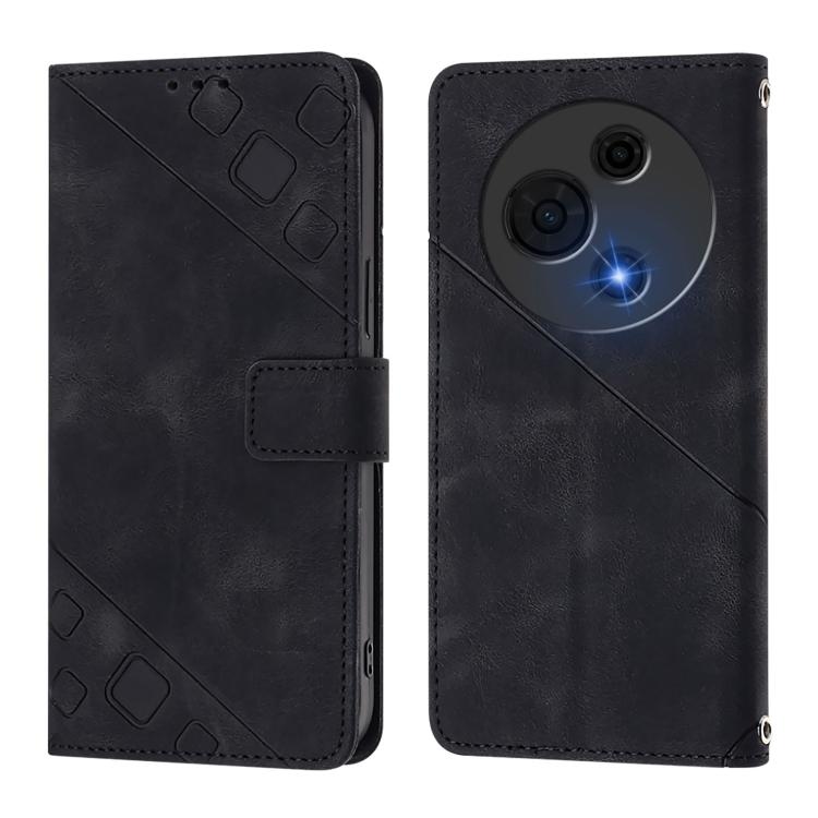 For TCL 60 NxtPaper Skin Feel Embossed Leather Phone Case