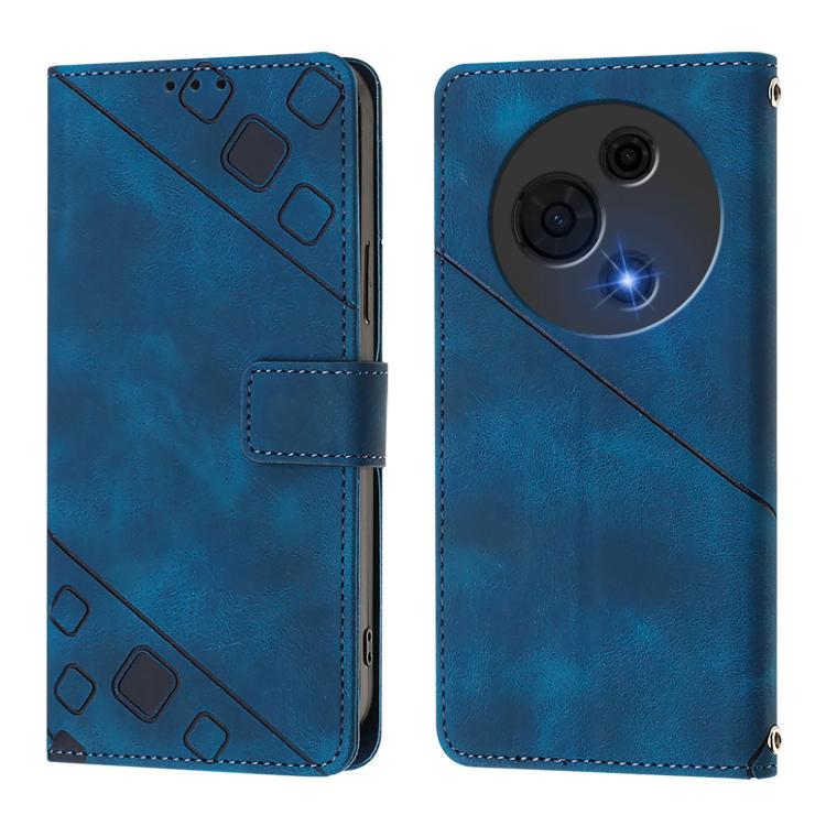 For TCL 60 NxtPaper Skin Feel Embossed Leather Phone Case