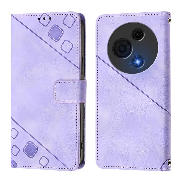 For TCL 60 NxtPaper Skin Feel Embossed Leather Phone Case