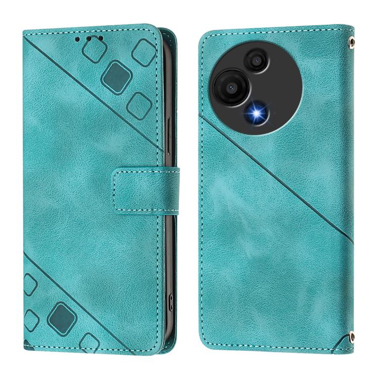 For TCL 60 SE NxtPaper / 605 Skin Feel Embossed Leather Phone Case