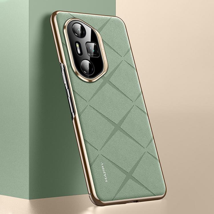 For Honor 300 Ultra Plain Leather PC Phone Case