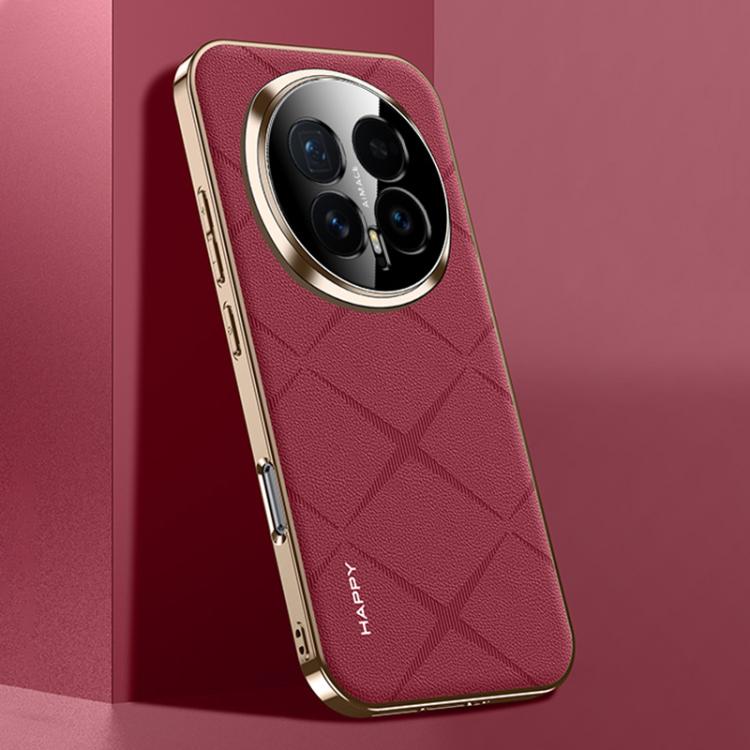 For Honor Magic8 Plain Leather PC Phone Case