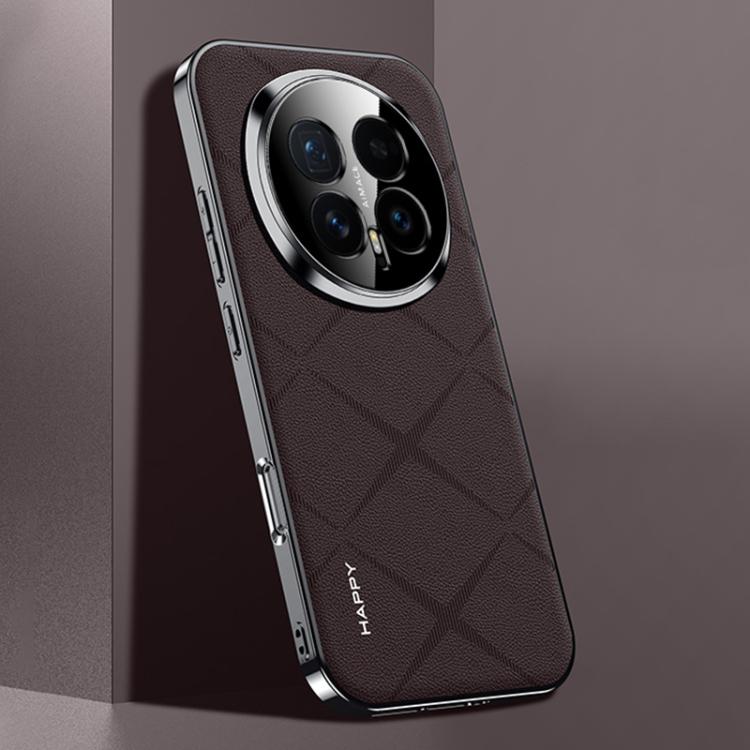 For Honor Magic8 Plain Leather PC Phone Case