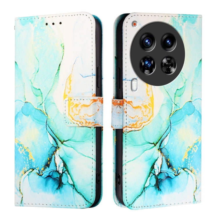 For Tecno Camon 30 Premier 5G PT003 Marble Pattern Flip Leather Phone Case