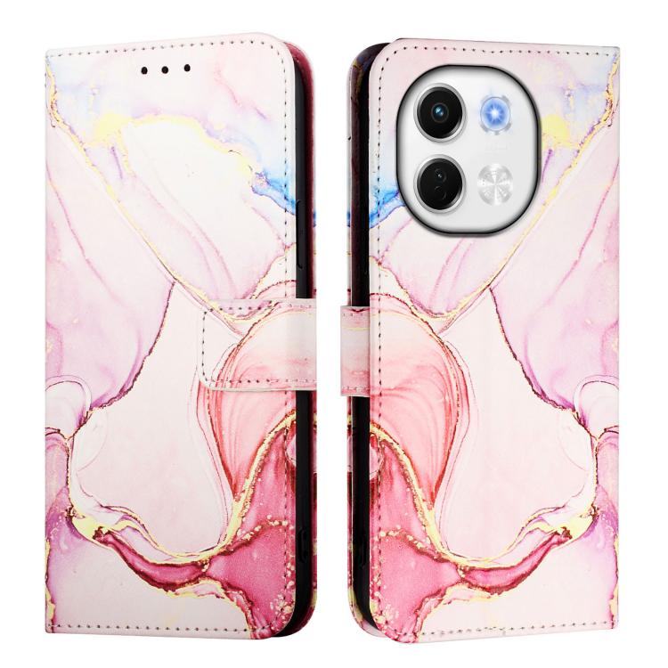 For Tecno Spark 30 5G / Pova 6 Neo 5G PT003 Marble Pattern Flip Leather Phone Case
