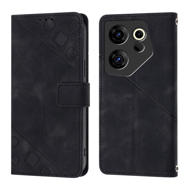 For Tecno Camon 20 Premier 5G Skin Feel Embossed Leather Phone Case