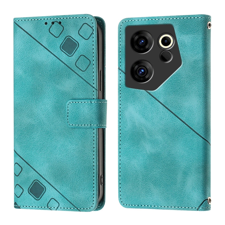 For Tecno Camon 20 Premier 5G Skin Feel Embossed Leather Phone Case