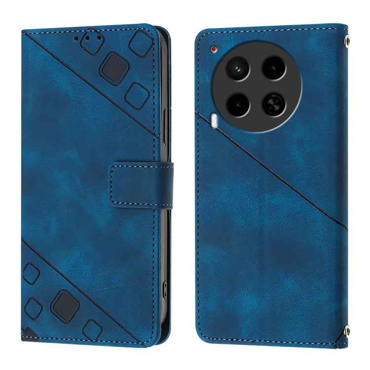 For Tecno Camon 30 4G / 5G Skin Feel Embossed Leather Phone Case