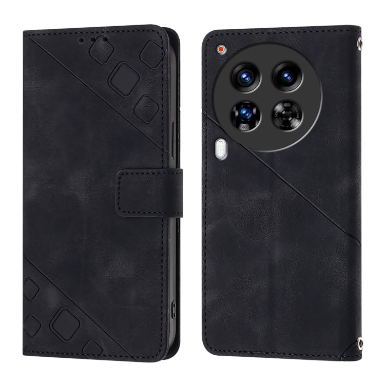 For Tecno Camon 30 Premier 5G Skin Feel Embossed Leather Phone Case