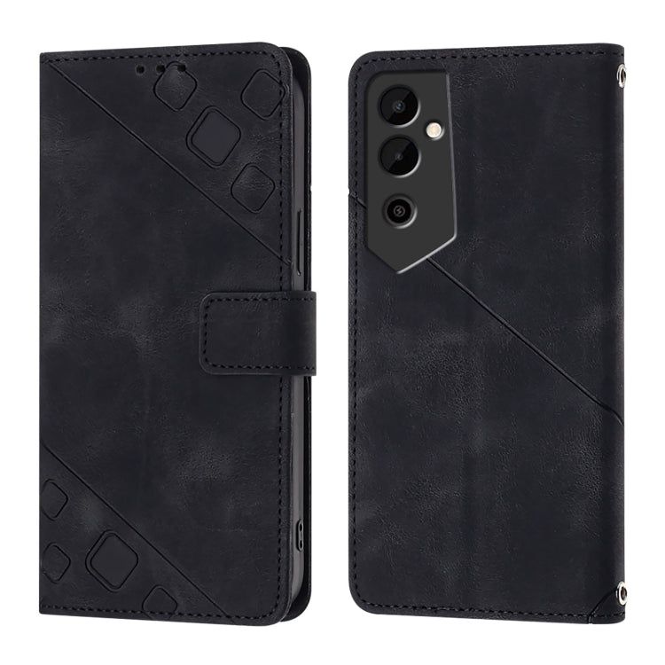 For Tecno Pova Neo 2 Skin Feel Embossed Leather Phone Case