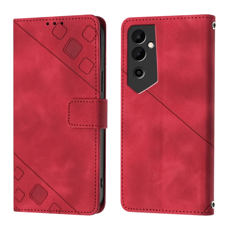 For Tecno Pova Neo 2 Skin Feel Embossed Leather Phone Case