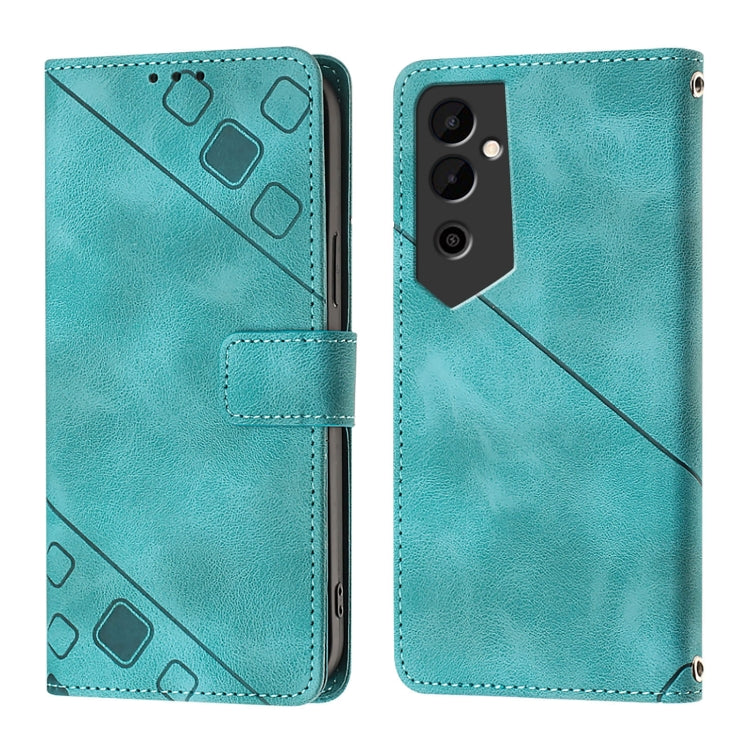 For Tecno Pova Neo 2 Skin Feel Embossed Leather Phone Case