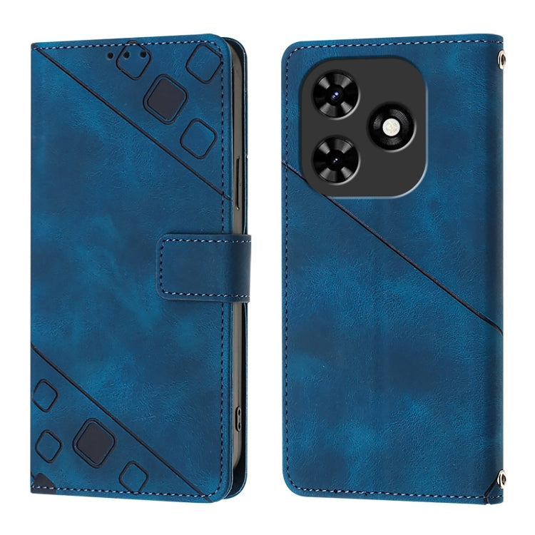For Tecno Spark Go 2024 / Spark 20C Skin Feel Embossed Leather Phone Case