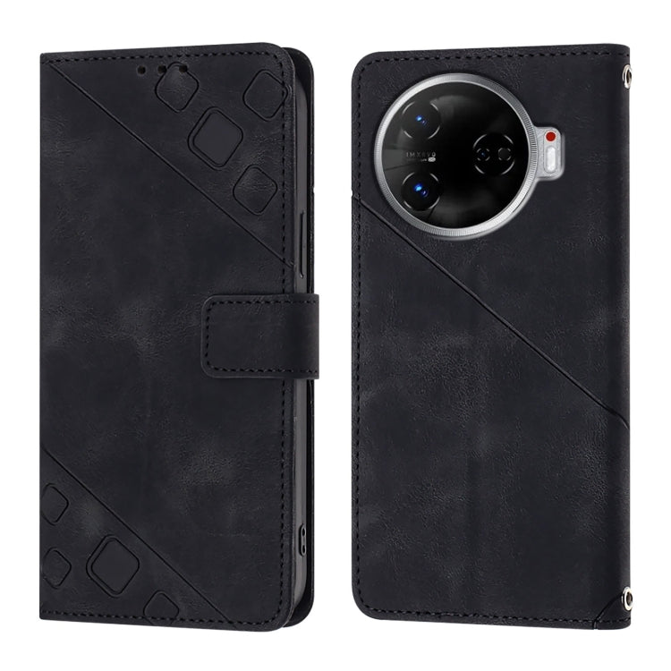 For Tecno Camon 30 Pro 5G Skin Feel Embossed Leather Phone Case