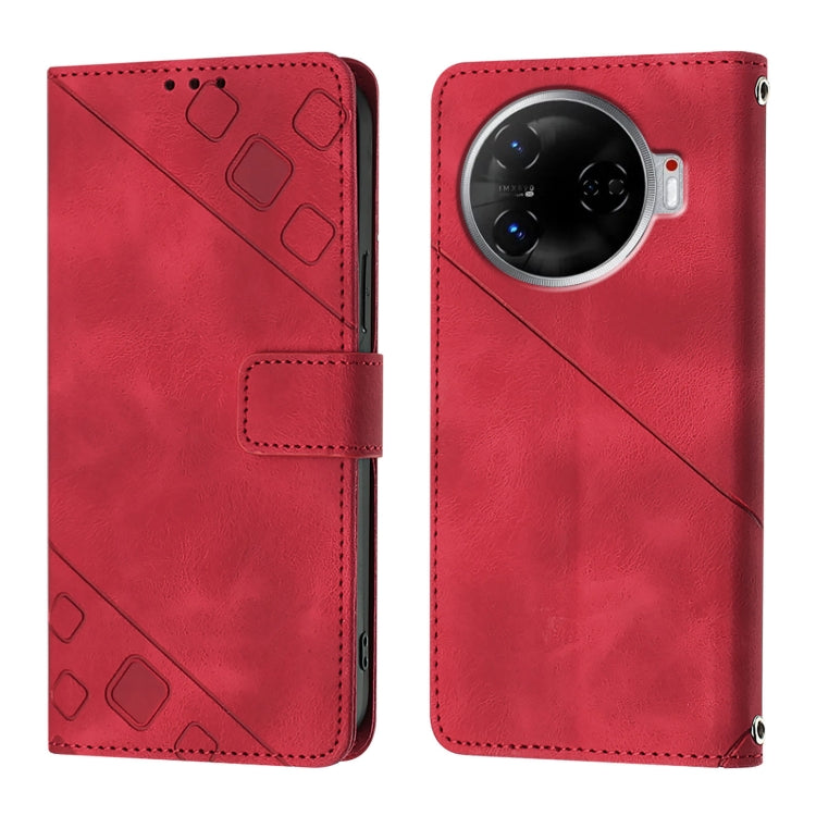 For Tecno Camon 30 Pro 5G Skin Feel Embossed Leather Phone Case