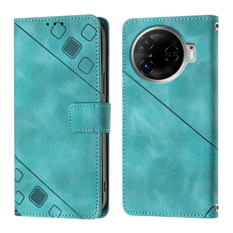For Tecno Camon 30 Pro 5G Skin Feel Embossed Leather Phone Case