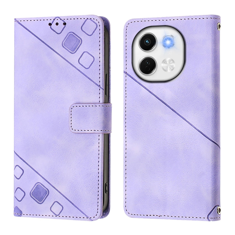 For Tecno Spark 30 5G / Pova 6 Neo 5G Skin Feel Embossed Leather Phone Case