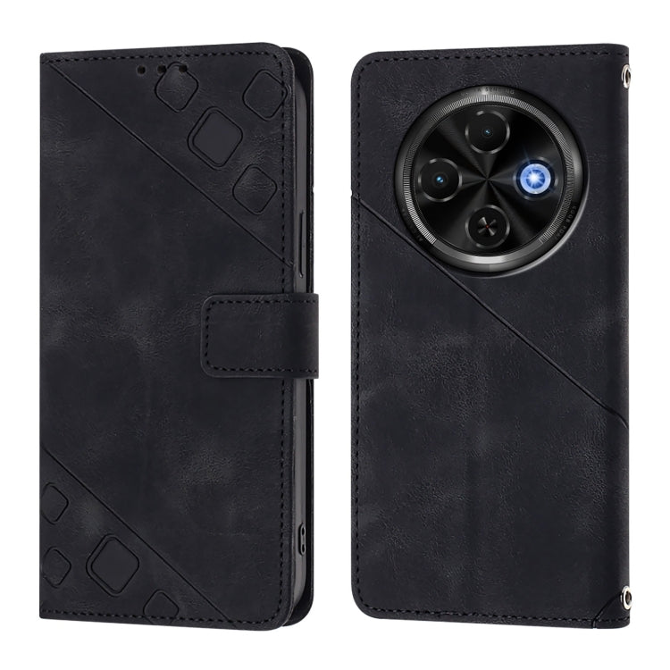 For Tecno Spark 30C 5G / Pop 9 5G Skin Feel Embossed Leather Phone Case