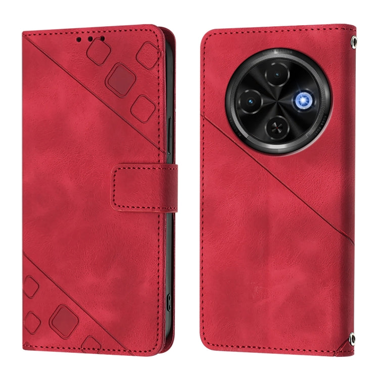 For Tecno Spark 30C 5G / Pop 9 5G Skin Feel Embossed Leather Phone Case