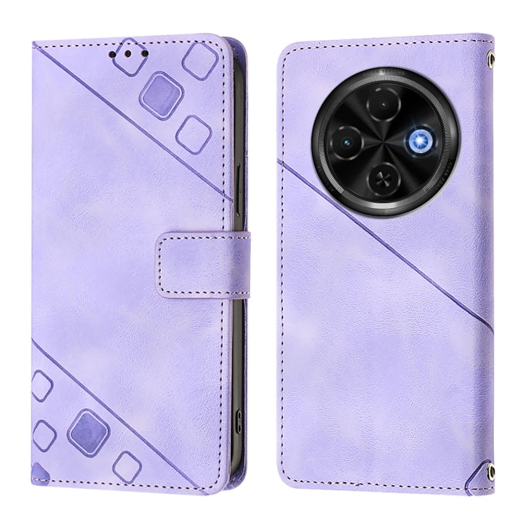 For Tecno Spark 30C 5G / Pop 9 5G Skin Feel Embossed Leather Phone Case