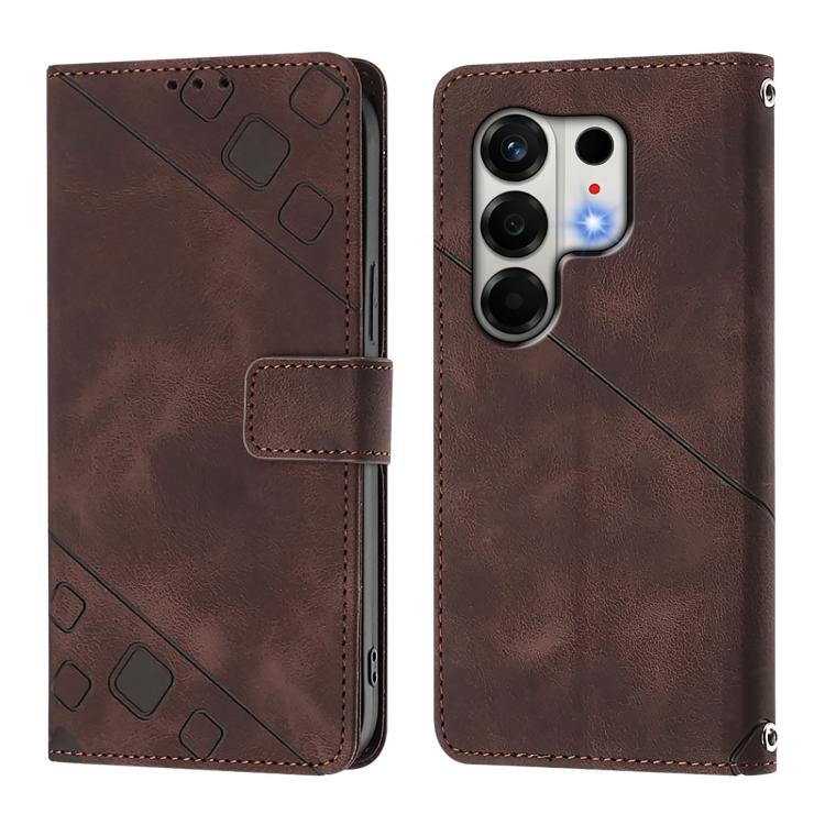 For Tecno Camon 50 4G Skin Feel Embossed Leather Phone Case